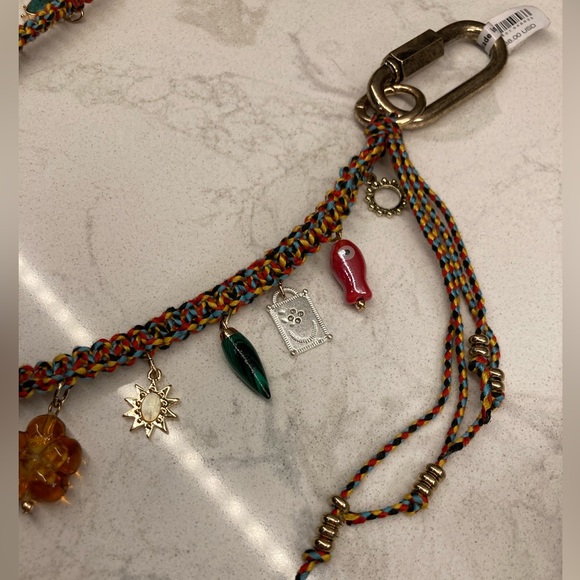 NWT FREE PEOPLE Friendship Swag Bag Charm - Picture 7 of 8